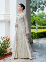 Ally's Official | 3 Piece Luxury organza Embroidered Suit | LAYA | Ready To Wear - Image 4