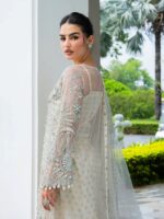 Ally's Official | 3 Piece Luxury organza Embroidered Suit | LAYA | Ready To Wear - Image 5