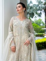 Ally's Official | 3 Piece Luxury organza Embroidered Suit | LAYA | Ready To Wear - Image 8