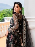 Ally's Official | 3 Piece Luxury net Embroidered Suit | NOCTURNE | Ready To Wear - Image 6