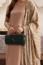 Vanya | 3 Piece  Embroidered Premium Silk & Chiffon - RV-07 | Ready To Wear - Image 4