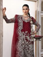 Ally's Official | 3 Piece Luxury Organza Embroidered suit  | AR-169 Mehrun | Ready To Wear - Image 2