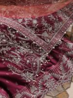 Ally's Official | 3 Piece Luxury Organza maxi Embroidered   | AR-167 Zareen | Ready To Wear - Image 2