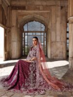 Ally's Official | 3 Piece Luxury Organza maxi Embroidered   | AR-167 Zareen | Ready To Wear - Image 3