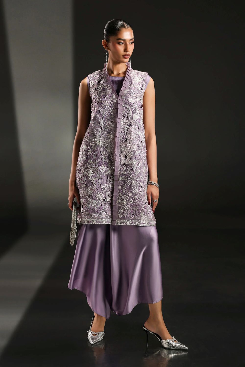 SF-EA26-22-Lilac Pakistani Luxury dresses collection by House of Zayra in UK online