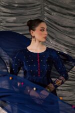 Vanya | 3 Piece  Embroidered Silk, Chiffon  - FF-67 | Ready To Wear - Image 2