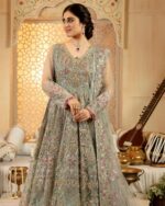 Ally's Official | 3 Piece Luxury  Maxi Embroidered  |AR-23 | Ready To Wear - Image 3