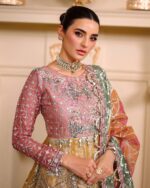 Ally's Official | 3 Piece Luxury Organza Maxi embroidered  |AR-123 | Ready To Wear - Image 6