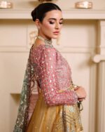Ally's Official | 3 Piece Luxury Organza Maxi embroidered  |AR-123 | Ready To Wear - Image 8
