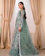 Ally's Official | 3 Piece Luxury Organza Maxi embroidered  |AR-135 | Ready To Wear - Image 4