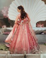 Ally's Official | 3 Piece Luxury Net lehanga Embroidered  |AR-142 ZORA | Ready To Wear - Image 3