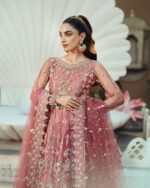 Ally's Official | 3 Piece Luxury Net lehanga Embroidered  |AR-142 ZORA | Ready To Wear - Image 6
