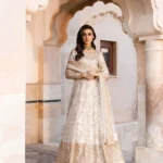 Haseens Official | 3 Piece Embroidered Flared pishwas - Sabeen | Ready To Wear