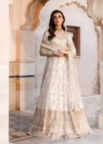 Haseens Official | 3 Piece Embroidered Flared pishwas - Sabeen | Ready To Wear - Image 3