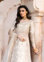 Haseens Official | 3 Piece Embroidered Flared pishwas - Sabeen | Ready To Wear - Image 5