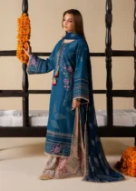 Haseens Official | 3 Piece Embroidered Straight kurta  - Liyana | Ready To Wear - Image 7