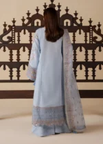 Haseens Official | 3 Piece Embroidered Straight kurta  - Mehza | Ready To Wear - Image 8