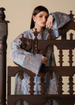 Haseens Official | 3 Piece Embroidered Straight kurta  - Mehza | Ready To Wear - Image 6