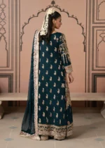 Haseens Official | 3 Piece Embroidered Floor-length pishwas  - Asrar | Ready To Wear - Image 4