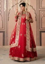 Haseens Official | 3 Piece Embroidered Anarkali maxi  - Noorjahan  | Ready To Wear - Image 7
