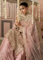 Haseens Official | 3 Piece Embroidered 	Long shirt  - Tasmiya | Ready To Wear - Image 3