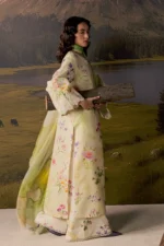 Vanya | 3 Piece Dobby Lawn/Cambric/Poly Chiffon - SM-026 | Ready To Wear - Image 6