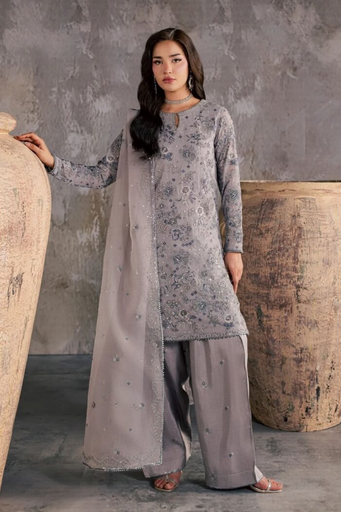 Batik | Mehria 3Pc - Festive Luxe Pret | Ready To Wear - Image 2