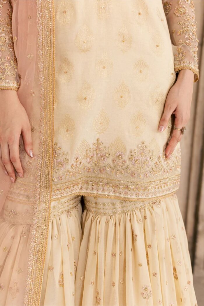 Batik | Kahvan 3Pc -Wedding Formal Dress | Ready To Wear - Image 7