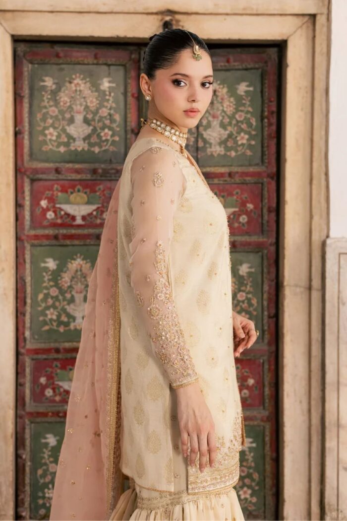 Batik | Kahvan 3Pc -Wedding Formal Dress | Ready To Wear - Image 6